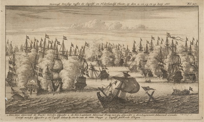 Four day fight off the North Foreland, 11,12,13 and 14 July 1666